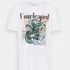 YOURTURN UNISEX - T-shirt Con Stampa - White -Sconto YOURTURN in Italia 00acba3ab2074cbea215d41fd29ffc4e