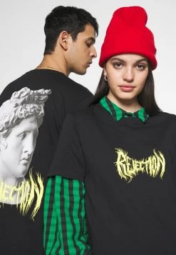 YOURTURN UNISEX - T-shirt Con Stampa - Black -Sconto YOURTURN in Italia 029d84413b2246dfa25f520368cc9ba4