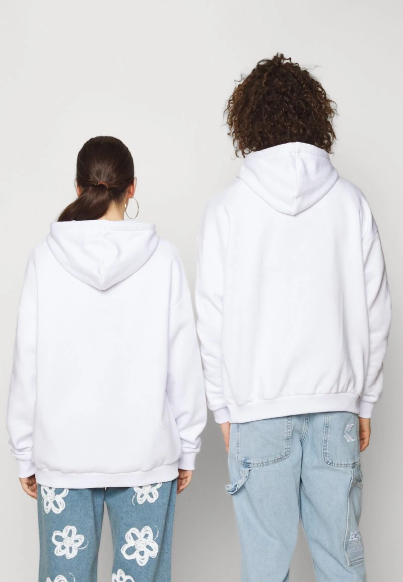 YOURTURN WINCENT WEISS TRIANGLE LOGO UNISEX - Felpa Con Cappuccio - White 7 YOURTURN WINCENT WEISS TRIANGLE LOGO UNISEX - Felpa Con Cappuccio - White - immagine 5