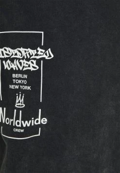 YOURTURN PRINT WASH UNISEX - T-shirt Con Stampa - Black 7 YOURTURN PRINT WASH UNISEX - T-shirt Con Stampa - Black -Sconto YOURTURN in Italia 06943820840f4be1b34255108779d04e