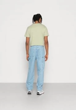 YOURTURN UNISEX BAGGY CARPENTER DENIM - Jeans Baggy - Light Blue Denim -Sconto YOURTURN in Italia 0ad8957c75e945109dc45c18533bca85