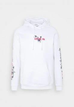 YOURTURN UNISEX - Felpa Con Cappuccio - White -Sconto YOURTURN in Italia 11edabc6be004fcfa60256a5321592bb