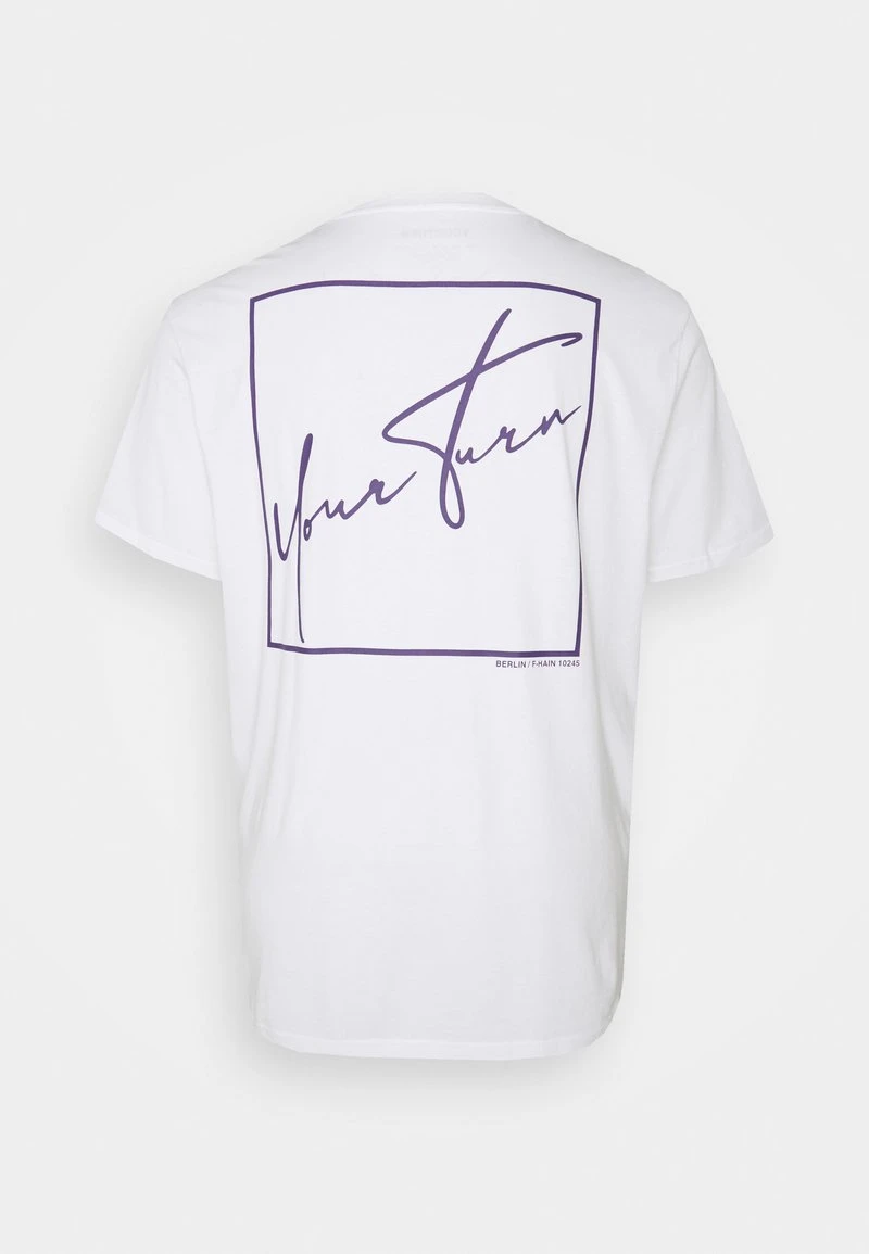 YOURTURN UNISEX - T-shirt Con Stampa - White 8 YOURTURN UNISEX - T-shirt Con Stampa - White - immagine 6
