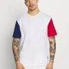 YOURTURN UNISEX - T-shirt Con Stampa - White/blue/red