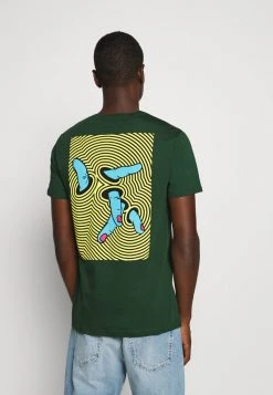 YOURTURN T-shirt Con Stampa - Dark Green, Unisex 9 YOURTURN T-shirt Con Stampa - Dark Green, Unisex -Sconto YOURTURN in Italia 1adb6d14fe50459faf34f1080b2fdd7c