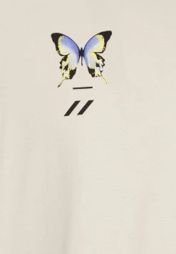 YOURTURN Unisex GRAPHIC TEE WINCENT WEISS BUTTERFLY TEE - T-shirt Con Stampa - Stone -Sconto YOURTURN in Italia 1dffd59251d649daa5a60a60ba31b5f8
