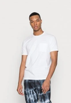 YOURTURN POCKET - T-shirt Basic - White, Unisex