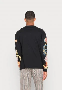 YOURTURN GRAPHIC SHIRT UNISEX - Maglietta A Manica Lunga - Black -Sconto YOURTURN in Italia 22269e13e48c4ce08f9b4d4ee1c8dc39