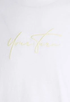 YOURTURN UNISEX - T-shirt Con Stampa - White/blue/red -Sconto YOURTURN in Italia 22fcbaa405cc4613be676dac347f97f5