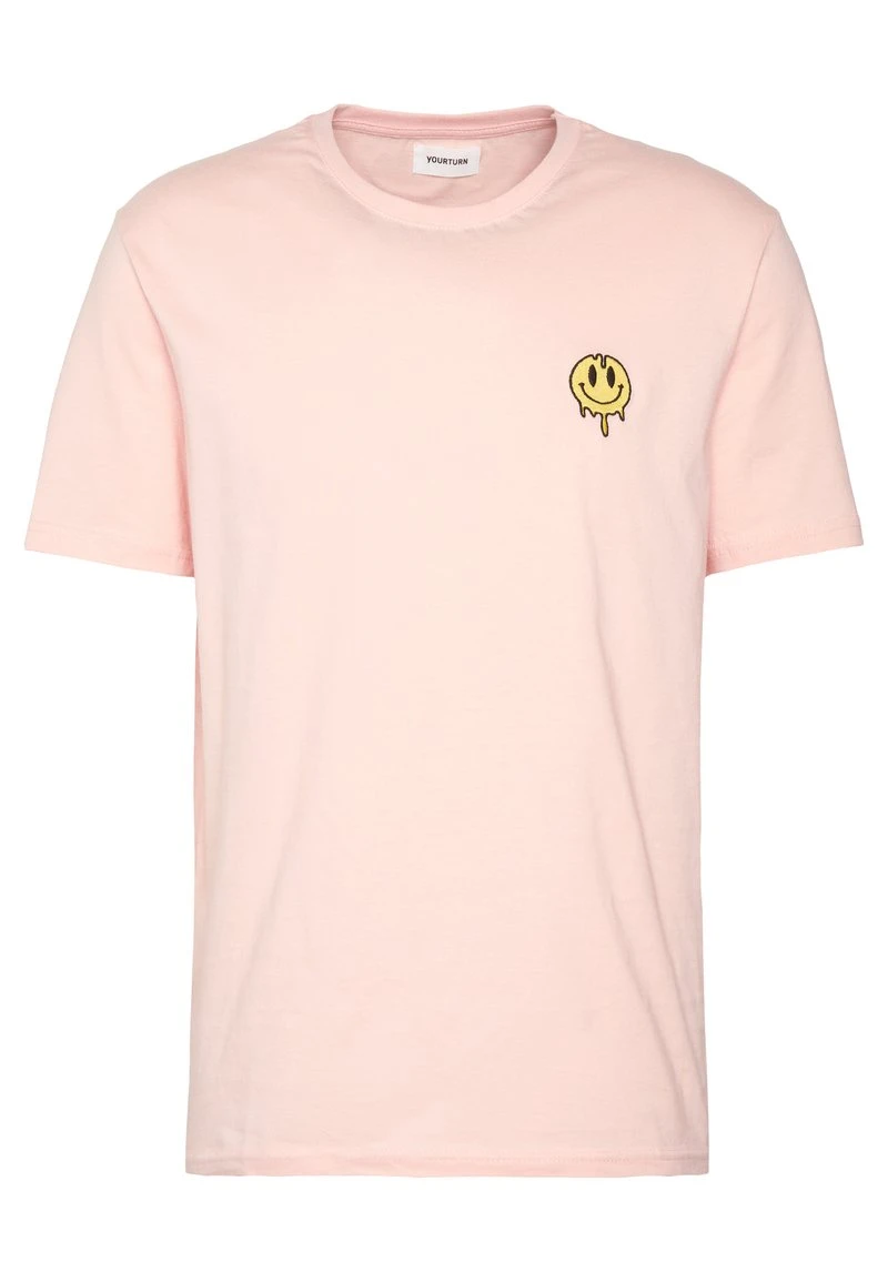 YOURTURN T-shirt Con Stampa - Pink, Unisex 8 YOURTURN T-shirt Con Stampa - Pink, Unisex - immagine 6