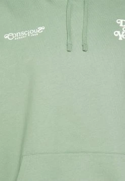 YOURTURN RETRO PRINT HOODIE UNISEX - Felpa Con Cappuccio - Green -Sconto YOURTURN in Italia 246c65ff530a4a619f2d40b124d113e8