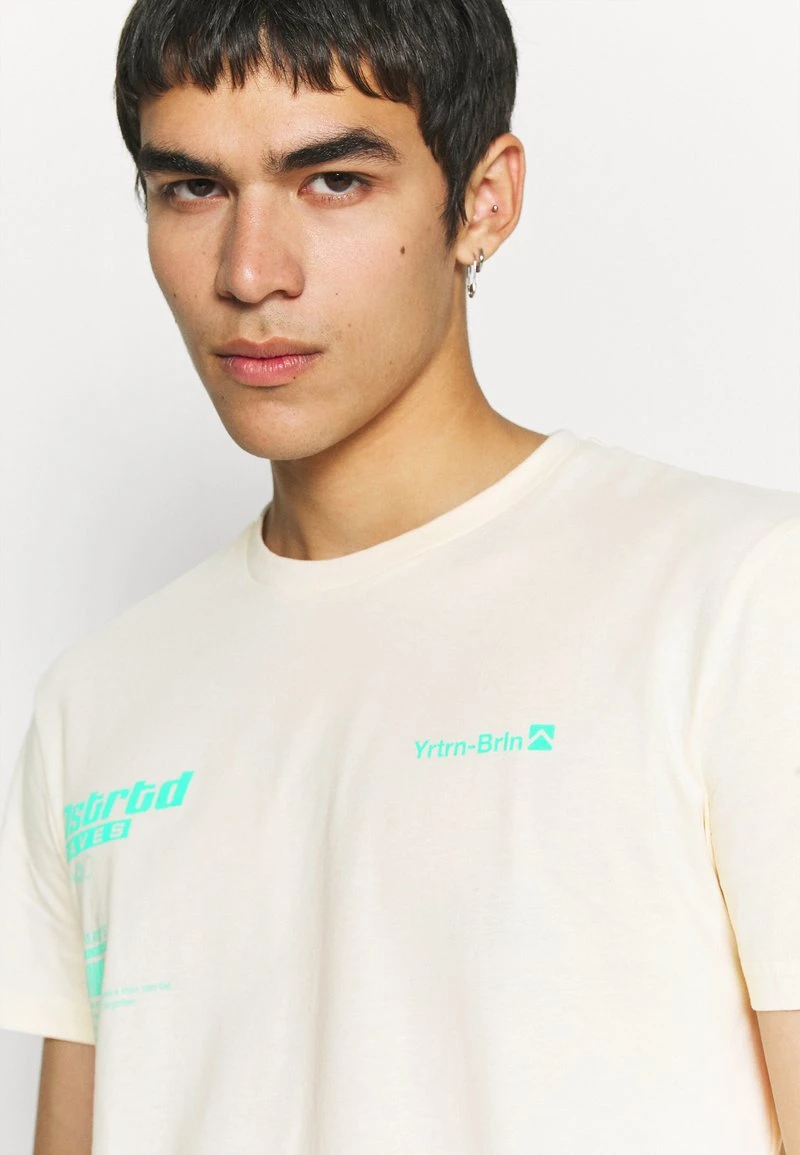 YOURTURN UNISEX - T-shirt Con Stampa - Off-white 6 YOURTURN UNISEX - T-shirt Con Stampa - Off-white - immagine 4