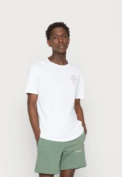 YOURTURN PRINT GRAPHIC T-SHIRT UNISEX - T-shirt Con Stampa - White