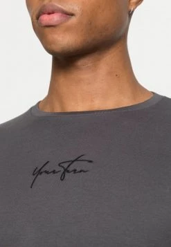 YOURTURN UNISEX - Maglietta A Manica Lunga - Dark Grey -Sconto YOURTURN in Italia 2ca5afe0fc254924a31b11353b8b94f7