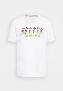 YOURTURN CURRENT MOOD TEE UNISEX - T-shirt Con Stampa - White -Sconto YOURTURN in Italia 2deacf5bda404dea8663b8ae64710b56