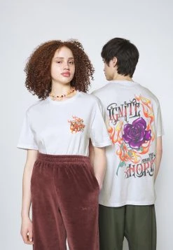 YOURTURN GRAPHIC TEE UNISEX - T-shirt Con Stampa - White -Sconto YOURTURN in Italia 34063ad663d342fabbbfbf71d644ad0f