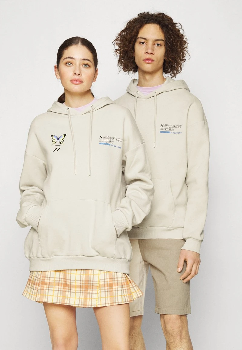 YOURTURN WINCENT WEISS - Felpa Con Cappuccio - Stone, Unisex 5 YOURTURN WINCENT WEISS - Felpa Con Cappuccio - Stone, Unisex - immagine 3