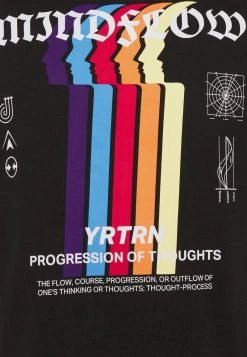 YOURTURN UNISEX - T-shirt Con Stampa - Black -Sconto YOURTURN in Italia 39568cc0e93a475e8895ff8e6edd47b5