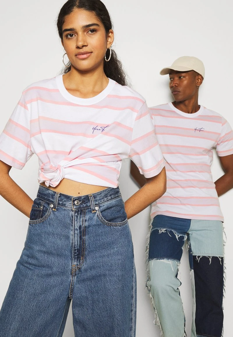 YOURTURN UNISEX - T-shirt Con Stampa - Pink/lilac 6 YOURTURN UNISEX - T-shirt Con Stampa - Pink/lilac - immagine 4