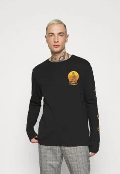 YOURTURN UNISEX - Maglietta A Manica Lunga - Black