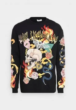 YOURTURN GRAPHIC SHIRT UNISEX - Maglietta A Manica Lunga - Black -Sconto YOURTURN in Italia 3bbd8a87ba404518817992921da4dfa4