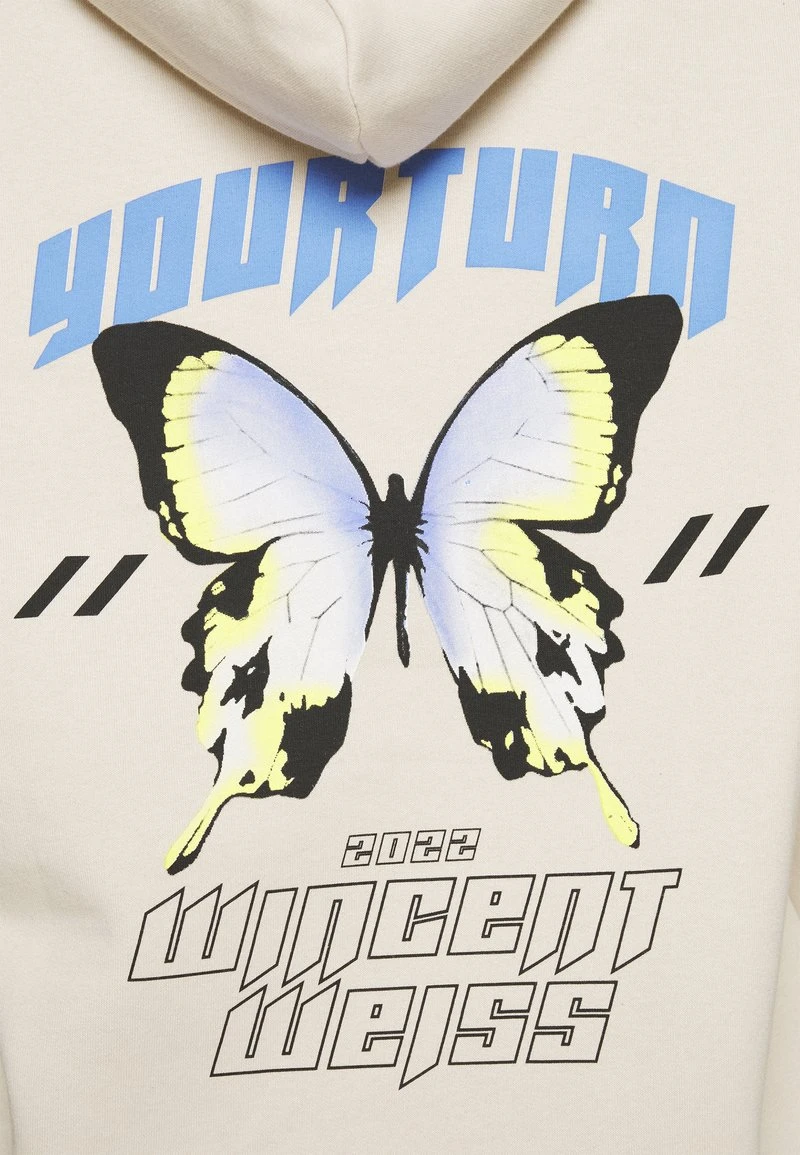YOURTURN WINCENT WEISS - Felpa Con Cappuccio - Stone, Unisex 9 YOURTURN WINCENT WEISS - Felpa Con Cappuccio - Stone, Unisex - immagine 7