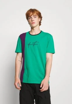 YOURTURN UNISEX - T-shirt Con Stampa - Purple/green