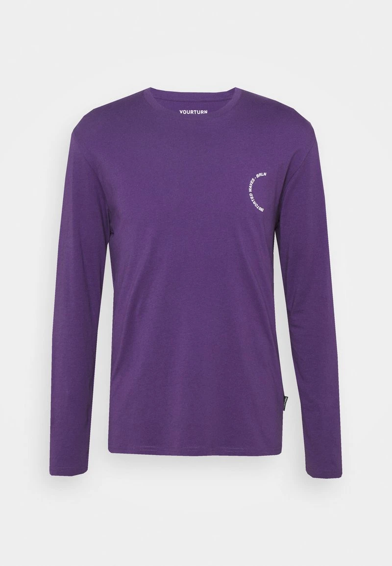 YOURTURN UNISEX - Maglietta A Manica Lunga - Purple 7 YOURTURN UNISEX - Maglietta A Manica Lunga - Purple - immagine 5