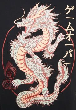 YOURTURN UNISEX - T-shirt Con Stampa - Black/yellow -Sconto YOURTURN in Italia 46a77bda8369439daa07d012c26ad9eb