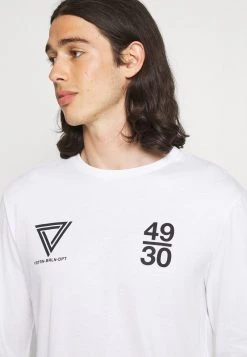 YOURTURN UNISEX - Maglietta A Manica Lunga - White -Sconto YOURTURN in Italia 4a2f24984b4e4dc39094d1daa8c8b32f