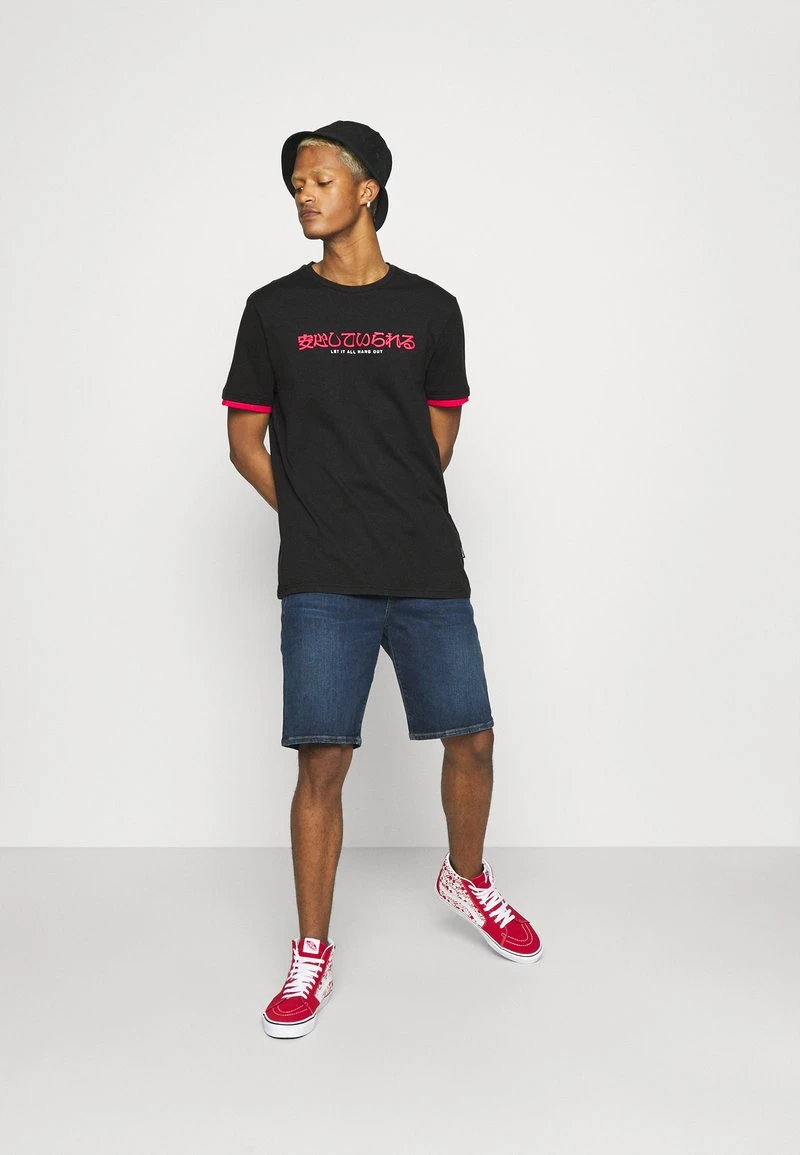 YOURTURN Unisex T-shirt Con Stampa - Black 4 YOURTURN Unisex T-shirt Con Stampa - Black - immagine 2