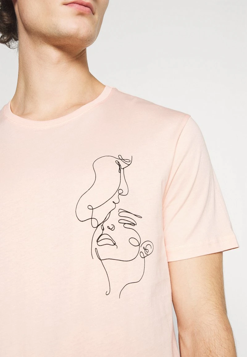 YOURTURN UNISEX - T-shirt Con Stampa - Pink 9 YOURTURN UNISEX - T-shirt Con Stampa - Pink - immagine 7