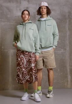 YOURTURN WINCENT WEISS UNISEX - Felpa Con Cappuccio - Light Green