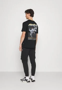 YOURTURN UNISEX - T-shirt Con Stampa - Black