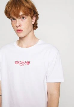 YOURTURN Unisex T-shirt Con Stampa - White -Sconto YOURTURN in Italia 541c3ad9eced42aca4f433bbb58de41c