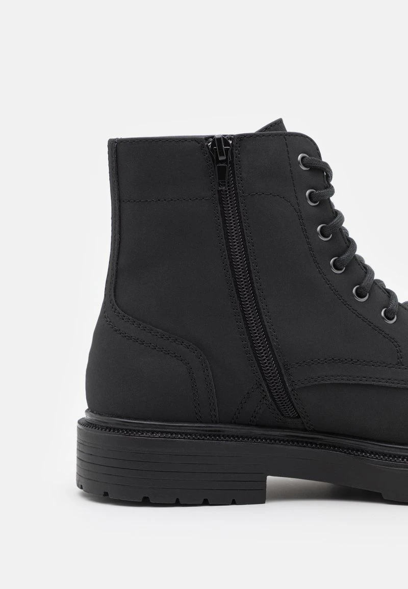 YOURTURN UNISEX - Stivaletti Stringati - Black 8 YOURTURN UNISEX - Stivaletti Stringati - Black - immagine 6