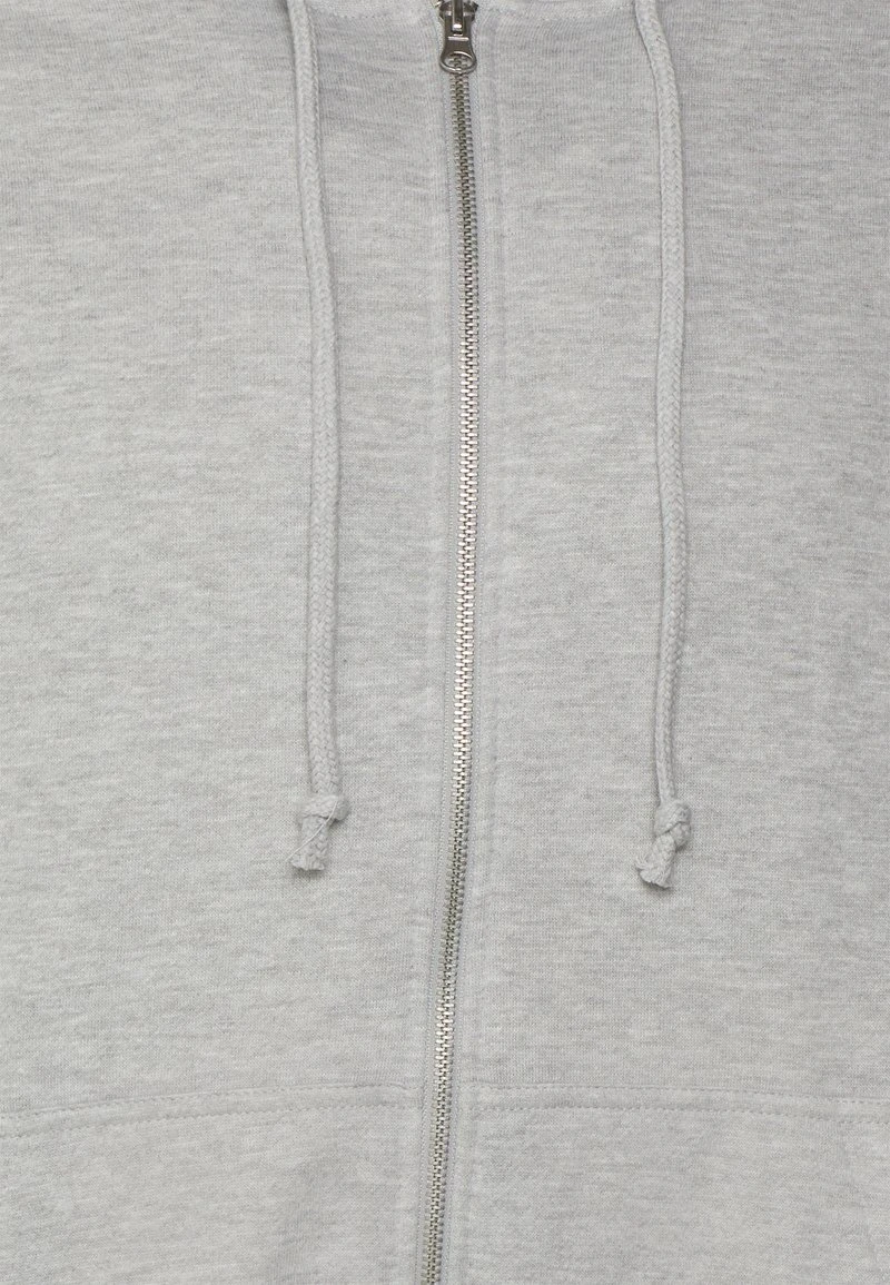 YOURTURN RELAXED FIT UNISEX - Felpa Con Zip - Mottled Light Grey 5 YOURTURN RELAXED FIT UNISEX - Felpa Con Zip - Mottled Light Grey - immagine 3