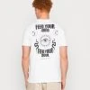 YOURTURN FEED YOUR SOUL TEE UNISEX - T-shirt Con Stampa - White -Sconto YOURTURN in Italia 5df2c2e54faa4d62912f977754eb5fd7