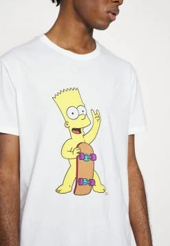 YOURTURN BART SKATE UNISEX TEE - T-shirt Con Stampa - White 13 YOURTURN BART SKATE UNISEX TEE - T-shirt Con Stampa - White -Sconto YOURTURN in Italia 64ee5c6ec409478d8f87c6746d4c4340