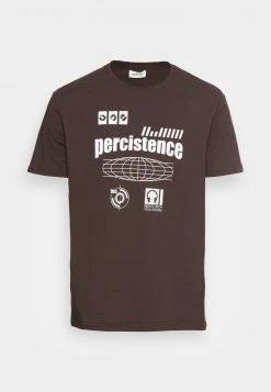 YOURTURN PERCISTENCE GRAPHIC T-SHIRT UNISEX - T-shirt Con Stampa - Brown -Sconto YOURTURN in Italia 67c8c800bcf340819b6bfccb9c382b57