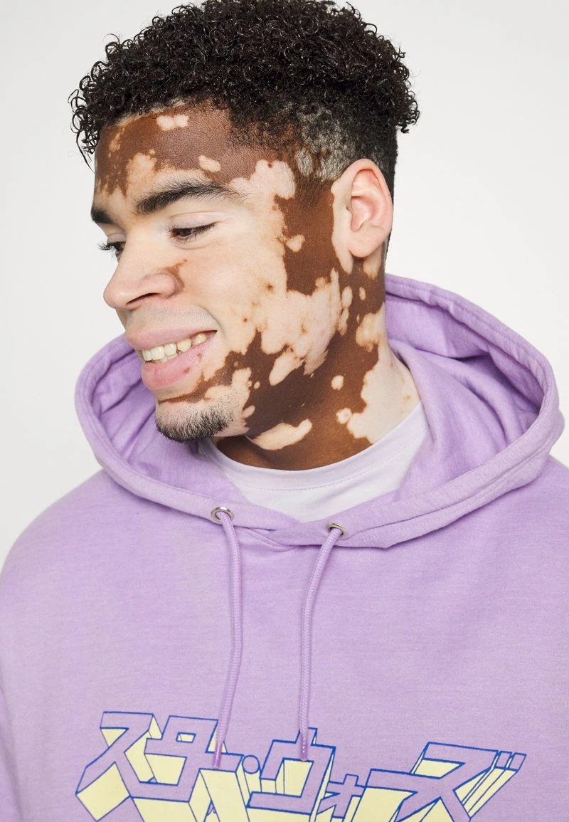 YOURTURN PINK STARWARS SWEAT UNISEX - Felpa Con Cappuccio - Lilac 6 YOURTURN PINK STARWARS SWEAT UNISEX - Felpa Con Cappuccio - Lilac - immagine 4