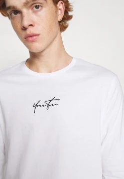 YOURTURN UNISEX - Maglietta A Manica Lunga - White -Sconto YOURTURN in Italia 738bd9f0946f4c89919c5bf7dfc99c0f