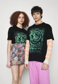 YOURTURN UNISEX - T-shirt Con Stampa - Black