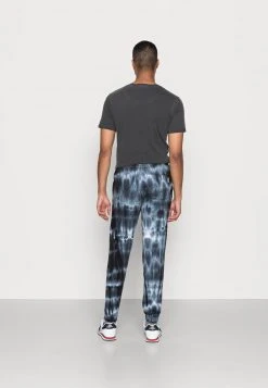 YOURTURN MONOCHROME TIE DYE JOGGER UNISEX - Pantaloni Sportivi - Black/off White -Sconto YOURTURN in Italia 7793c33a8ea44501a122fcabc111a020