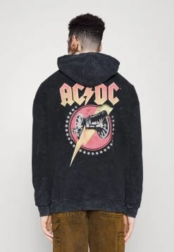 YOURTURN ACDC SWEAT UNISEX - Felpa Con Cappuccio - Black -Sconto YOURTURN in Italia 7887624b3e2f41c49f18c652ced27312