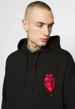 YOURTURN Felpa Con Cappuccio - Black, Unisex -Sconto YOURTURN in Italia 78cc7fbd4e024e76a1f37eea18f77f7f