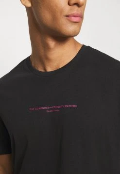 YOURTURN T-shirt Con Stampa - Black, Unisex -Sconto YOURTURN in Italia 7942d837bbd44b27ba98745369f7b145