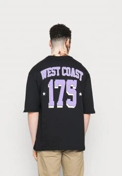 YOURTURN GRAPHIC T-SHIRT UNISEX - T-shirt Con Stampa - Black