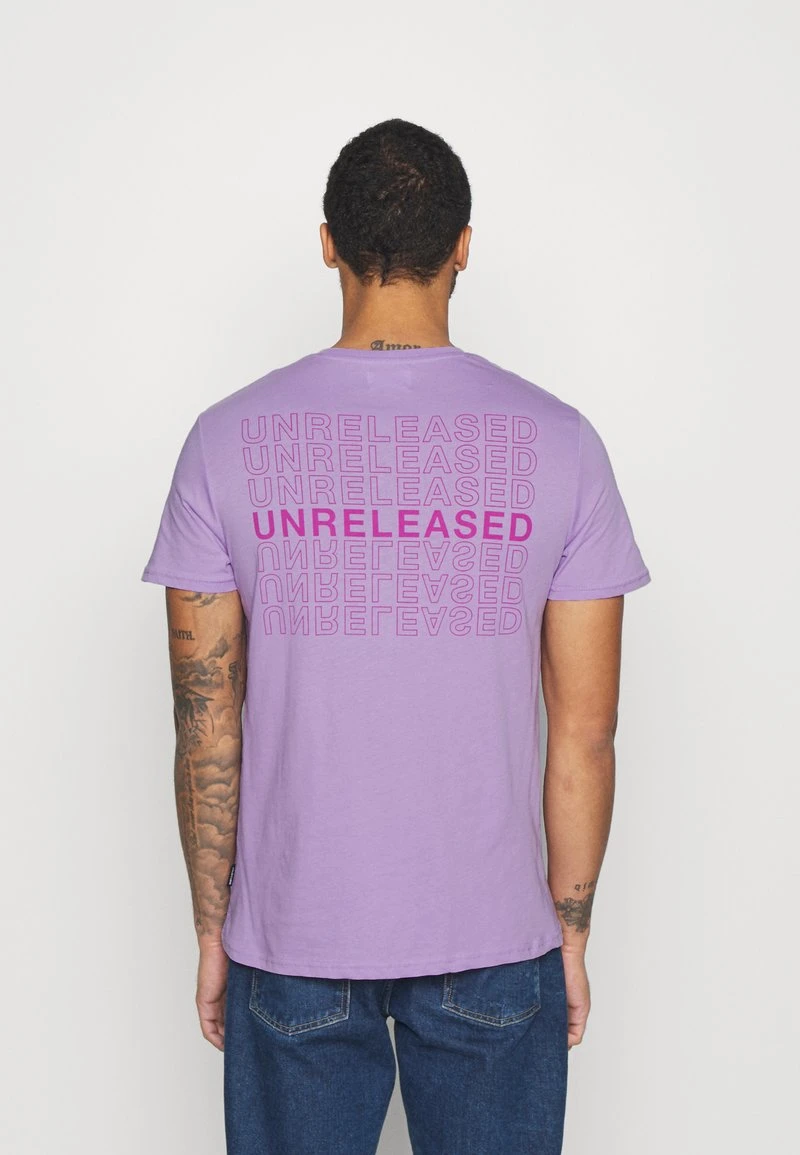 YOURTURN T-shirt Con Stampa - Lilac, Unisex 3 YOURTURN T-shirt Con Stampa - Lilac, Unisex