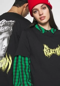 YOURTURN UNISEX - T-shirt Con Stampa - Black -Sconto YOURTURN in Italia 85bd2f8c3531437ab5475f6012da7911